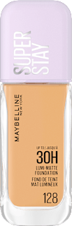 SUPER STAY 30H LUMI-MATE tečni puder - 128 MAYBELLINE NEW YORK