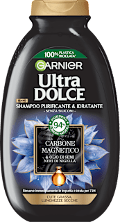 Shampoo al Carbone Magnetico Garnier Ultra Dolce