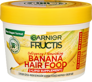 Maska do włosów odżywcza Banana Hair Food GARNIER