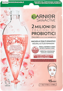 Maschera viso in tessuto SKINACTIVE riparatrice con probiotici GARNIER SKIN ACTIVE