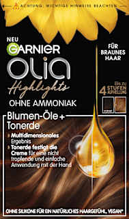 Highlightset für braunes Haar GARNIER olia