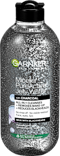 Čistiaca micelárna pleťová voda Jelly Charcoal GARNIER SKIN NATURALS