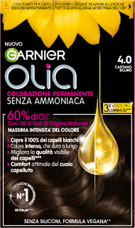 Colorazione Permanente Castano Scuro 4.0 GARNIER olia
