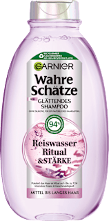Shampoo Reiswasser Ritual & Stärke  Wahre Schätze