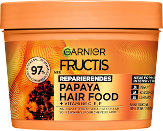 Haarkur Papaya Hair Food 3in1 Maske  GARNIER FRUCTIS