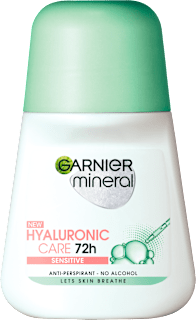 HYALURONIC CARE 72H roll-on antiperspirant GARNIER mineral
