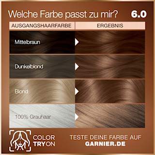 Dauerhafte Haarfarbe - Nr. 6.0 Mochaccino Braun GARNIER GOOD