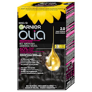 Tartós hajfesték, fekete gyémánt 2.0 GARNIER olia