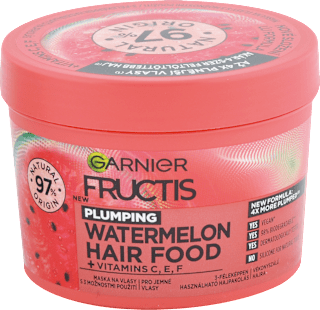 Vyplňujúca maska na jemné vlasy Watermelon Hair Food GARNIER FRUCTIS