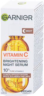 Rozjasňujúce nočné pleťové sérum Vitamin C GARNIER SKIN NATURALS