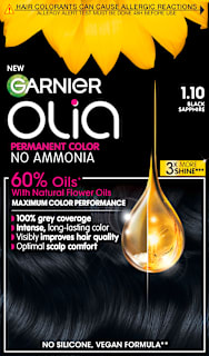 Vopsea permanentă 1.10 Black Sapphire GARNIER olia