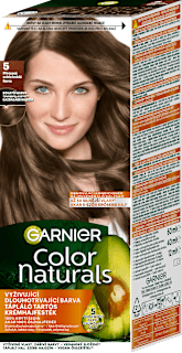 Farba na vlasy - 5 prirodzená svetlohnedá GARNIER Color naturals