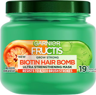 GROW STRONG BIOTIN HAIR BOMB maska za slabu kosu GARNIER FRUCTIS