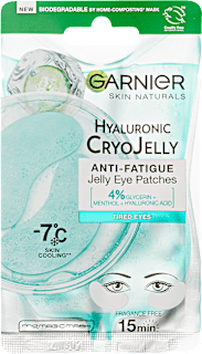 Szemmaszk hűsítő Cryo Jelly hialuronsavval és glicerinnel GARNIER SKIN NATURALS