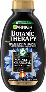 MAGNETIC CHARCOAL & BLACK SEED OIL - šampon za suvu kosu i masnu kožu glave GARNIER BOTANIC THERAPY