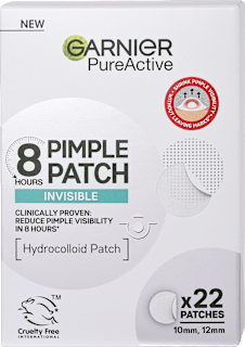Пластири против пъпки Invisible GARNIER PureActive