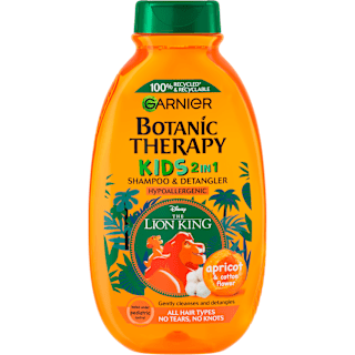 KIDS 2u1 kajsija dečiji šampon i balzam za kosu - Disney THE LION KING GARNIER BOTANIC THERAPY