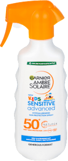 Kids sprej na opalování Sensitive Advanced OF50+ GARNIER AMBRE SOLAIRE