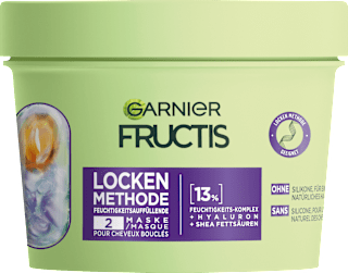 Haarmaske Locken Methode Feuchtigkeit GARNIER FRUCTIS