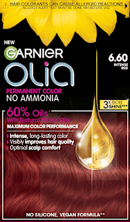 Боя за коса без амоняк - Nr. 6.60 Intense Red GARNIER olia