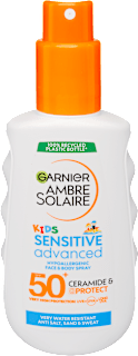 Napvédő spray gyermekeknek Sensitive Advanced FF50+ Garnier Ambre Solaire