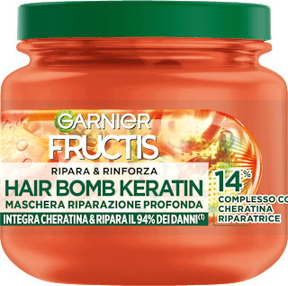 Maschera Ripara&Rinforza con cheratina riparatrice GARNIER FRUCTIS