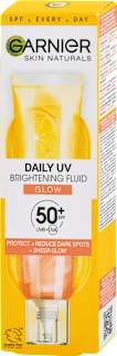 Rozjasňujúci denný pleťový UV fluid Vitamin C Glow SPF 50+ GARNIER SKIN NATURALS