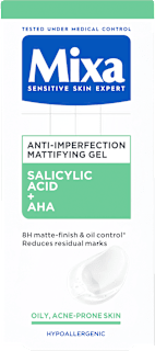 Anti-Imperfection Mattifying gel za lice - salicilna kiselina i AHA Mixa