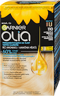 Farba na vlasy - 110 super svetlá prírodná blond GARNIER olia