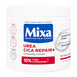 Регенериращ крем за тяло за много суха кожа Urea Cica Repair+ Mixa