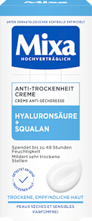 Gesichtscreme Anti-Trockenheit, Hyaluron Mixa