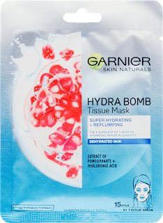 Moisture + Aqua Bomb - maska za lice u maramici GARNIER SKIN NATURALS