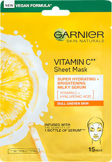 Sheet Mask mlečna maska za lice sa vitaminom C GARNIER SKIN NATURALS