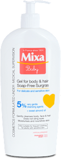 mycí gel na tělo a vlásky Mixa baby