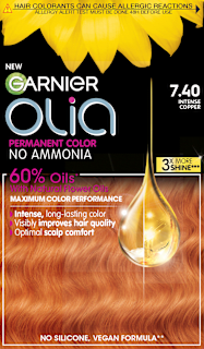Vopsea permanentă 7.40 Intense Copper GARNIER olia