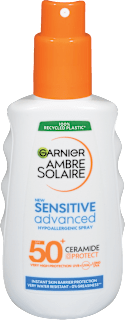 Hipoalergeni sprej za zaščito pred soncem Sensitive advanced  GARNIER AMBRE SOLAIRE