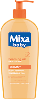 Ulje za kupanje i tuširanje beba Mixa baby