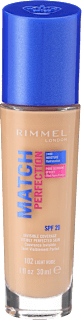 Alapozó Match Perfection, Light Nude 102 RIMMEL LONDON