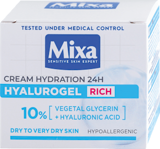 Hyalurogel Rich krema za lice Mixa