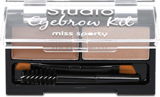 Studio Eyebrow kit fard sprâncene 001 Medium Brown miss sporty