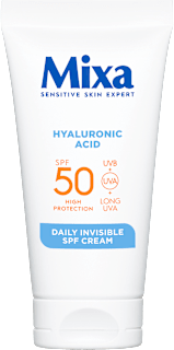 DAILY INVISIBLE dnevna krema za lice SPF 50 - hijaluronska kiselina Mixa