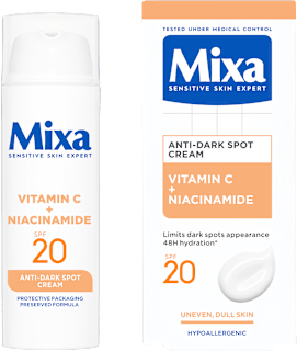 Crema anti-pigmentare SPF20  Mixa