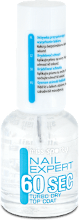 Nail Expert 60 sec turbo top coat miss sporty