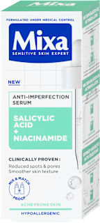 Arcszérum niaciamiddal és salicilsavval, Anti Imperfection Mixa
