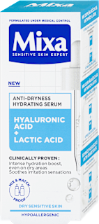 Hydratačné pleťové sérum Hyaluronic Acid + Lactic Acid Mixa