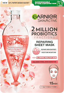 Textilná pleťová maska 2 Million Probiotics GARNIER SKIN NATURALS