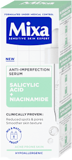 Pleťové sérum proti nedokonalostiam Salicylic Acid + Niacinamide Mixa