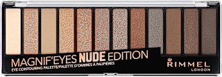 Magnif'Eyes paleta senki za oči – 001 Nude Edition RIMMEL LONDON
