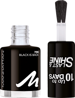Nagellack Last & Shine 790 Black Is Back MANHATTAN Cosmetics