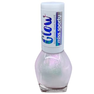 Glow Glitter lac de unghii 010 Icy Blush miss sporty